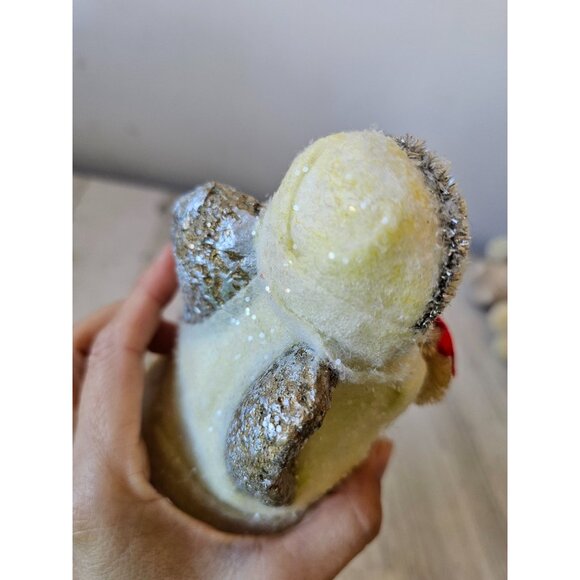 Midwest Cannon teena flanner angel cherub chorus glitter statue figurine Xmas de - Picture 8 of 9